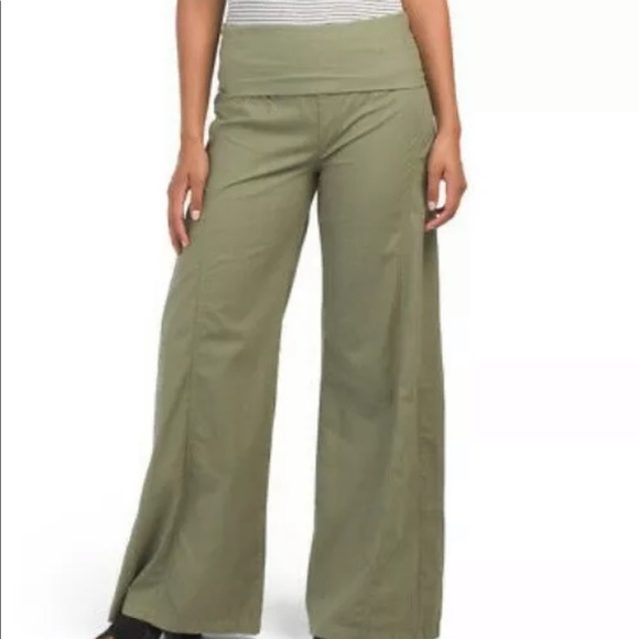 New Xcvi Fold Over Palazzo Utility Pant 